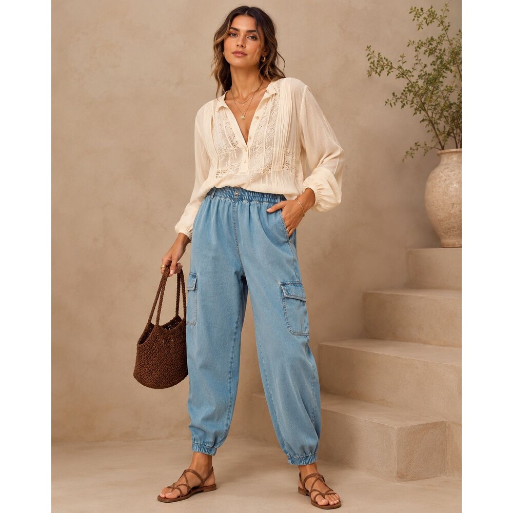 ANTHROPOLOGIE SANCTUARY Women's New XS Relaxed Rebel Cargo Pants CP1048DC7
